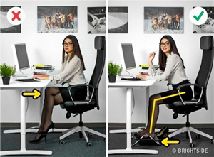 Tại sao phải chú ý tư thế ngồi đúng cách nơi văn phòng