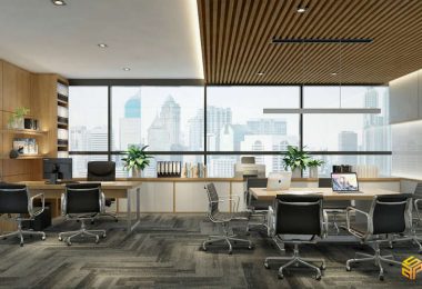 Thiết kế văn phòng ánh sáng tự nhiên