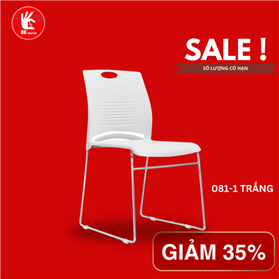 Ghế chân quỳ J081-1 Trắng