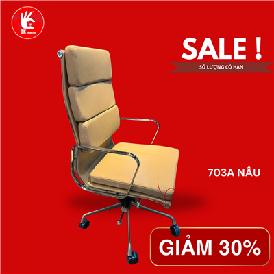 Ghế giám đốc 703A nâu