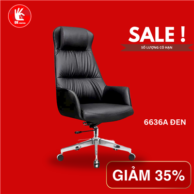 Ghế giám đốc 6636A đen